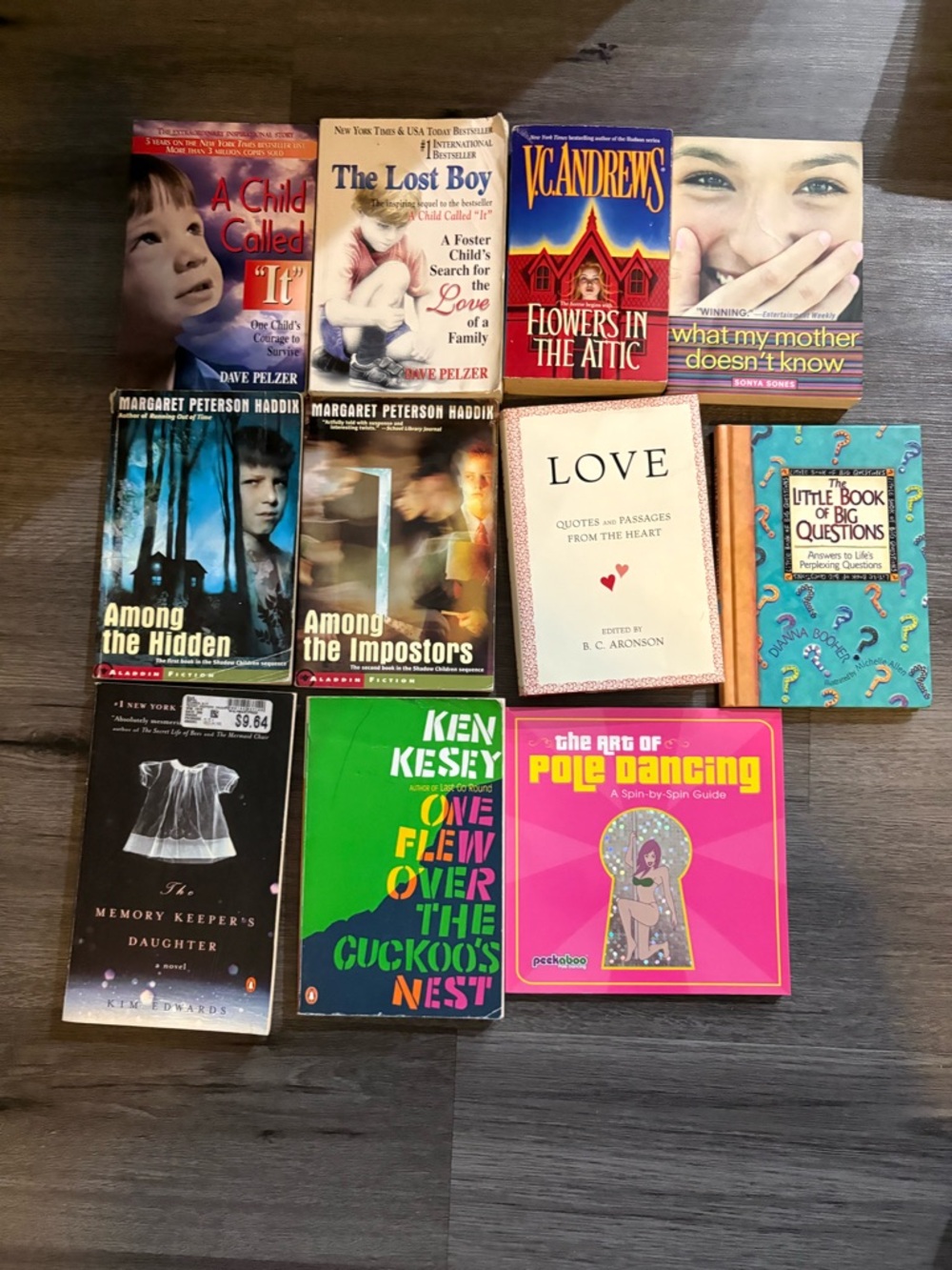 Assorted Paperback Book Lot - Colorful Covers (Multiple Titles)